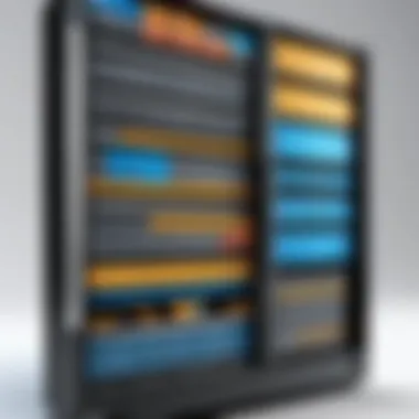 Advanced Tool Inventory Management Interface A visual representation of an advanced tool inventory management system interface displaying various tools and assets.