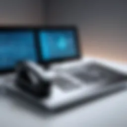 A modern telephony system displaying advanced features