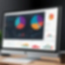 Dashboard overview of Tutor LMS showcasing various features