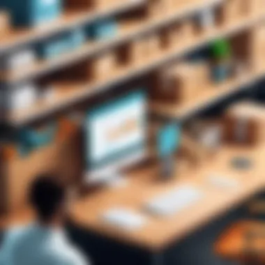 Graphic detailing the essentials of an inventory management software for small businesses.