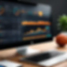 Basketball team management software dashboard