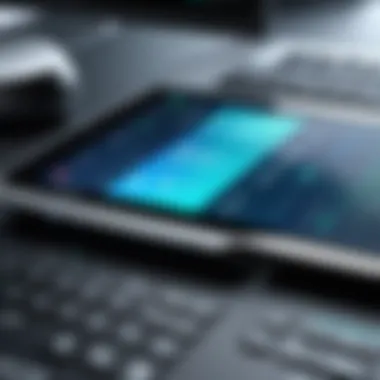 Conference Call Interface Visual representation of a conference call interface