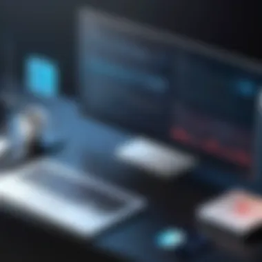 Fraud Detection Technology Explained An abstract representation of fraud detection technology