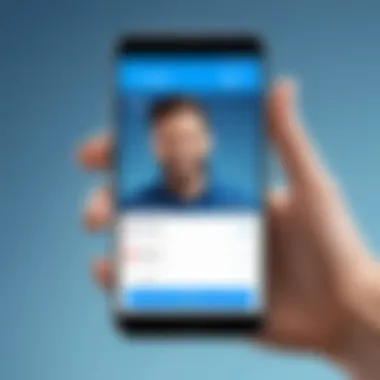 Illustration of caller identification features of Truecaller