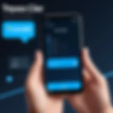 Impact of Truecaller on Communication Technology Diagram showing impact of Truecaller on communication technology