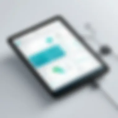 Voalte Platform Communication Tools Voalte platform interface showcasing communication tools